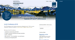 Desktop Screenshot of conference.ilias.de